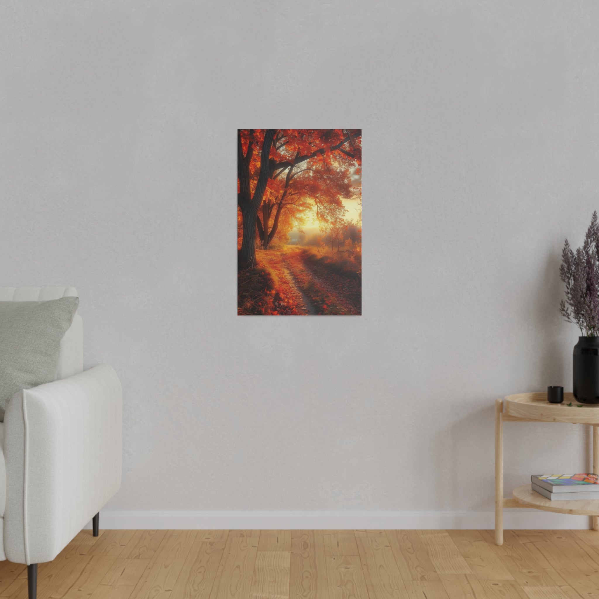 Autumn Reflections - Nature Wall Art - Vertical Canvas - WA318