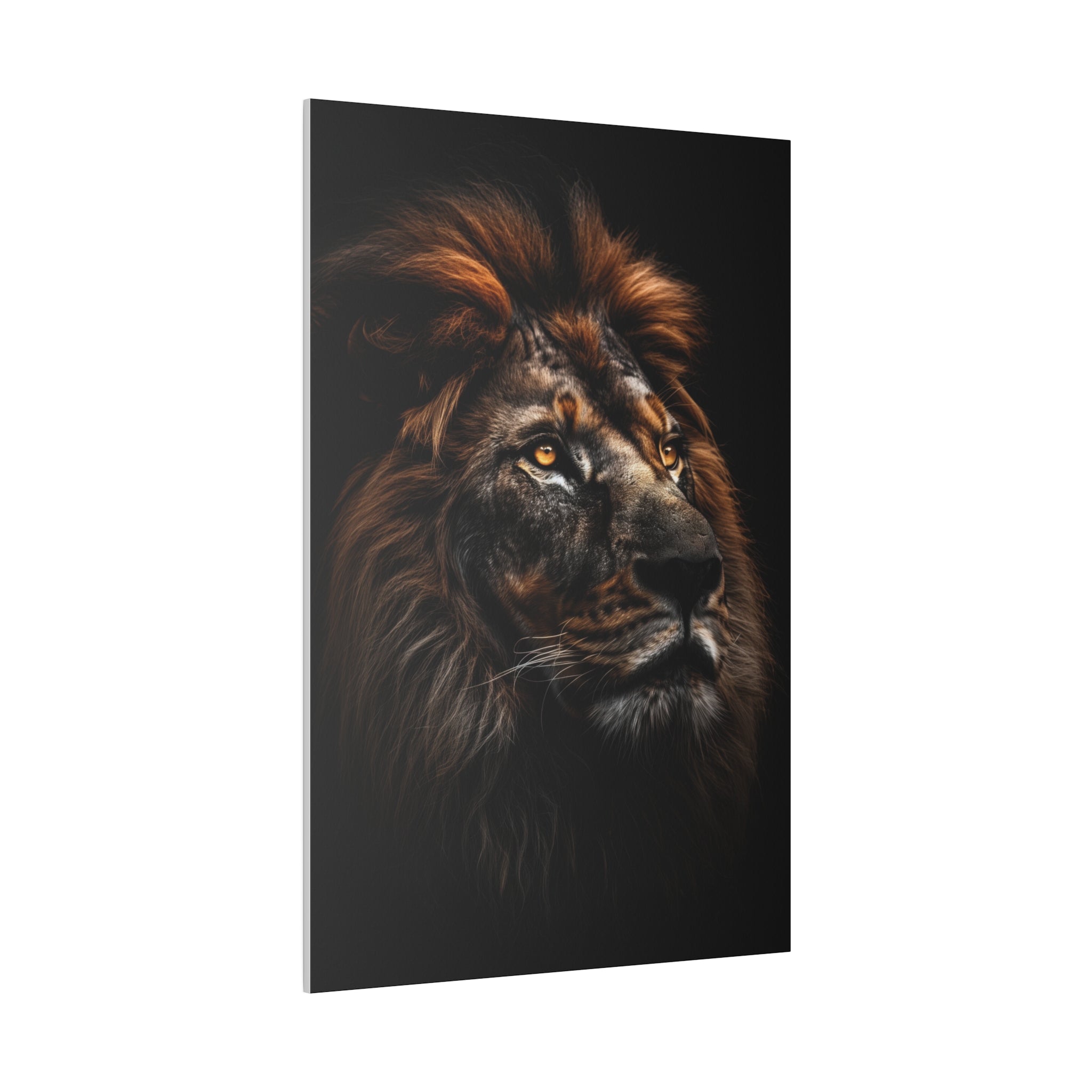 Lion's Majesty - Wildlife Wall Art - Vertical Canvas - WA287