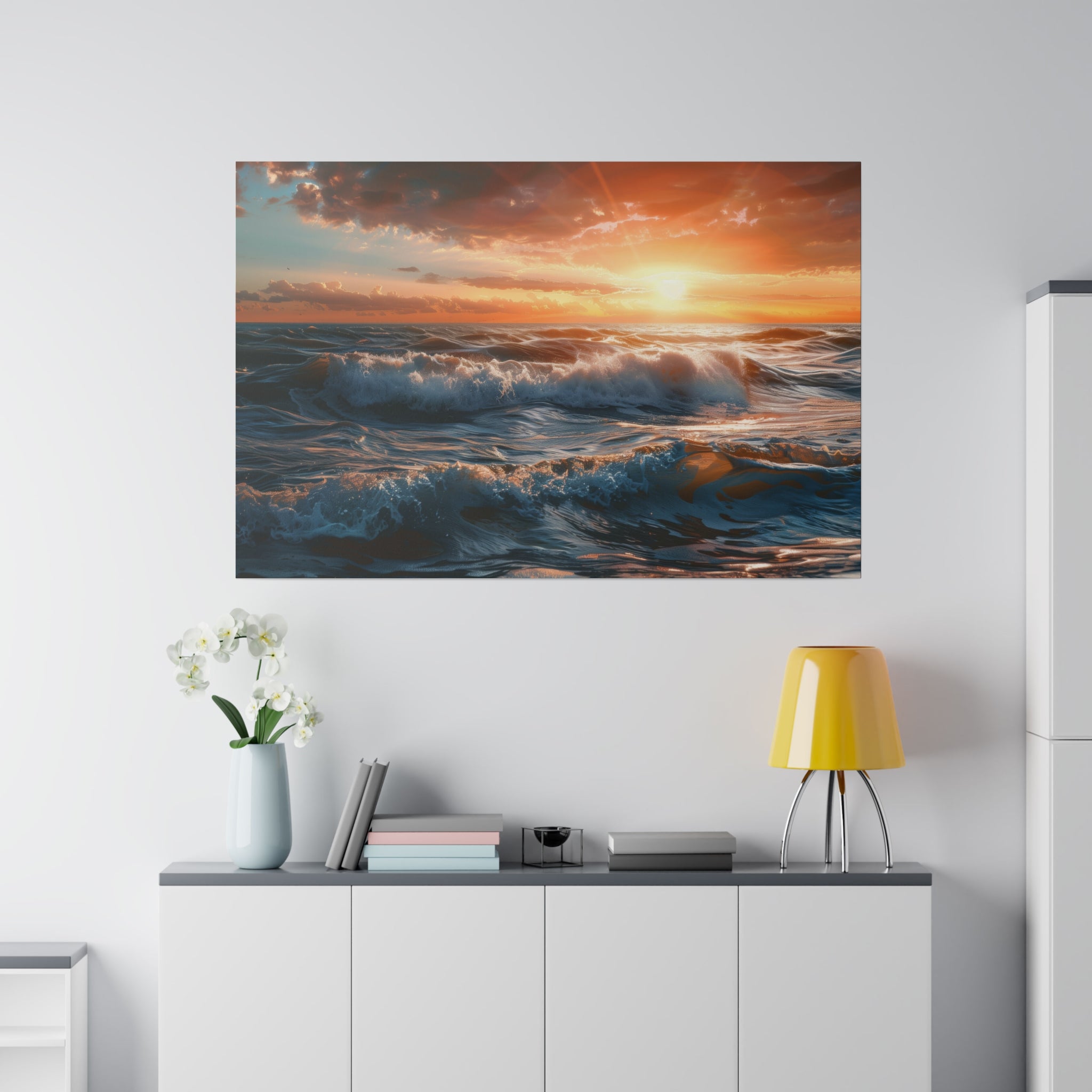 Ocean Wall Art - Horizontal Canvas - WA170