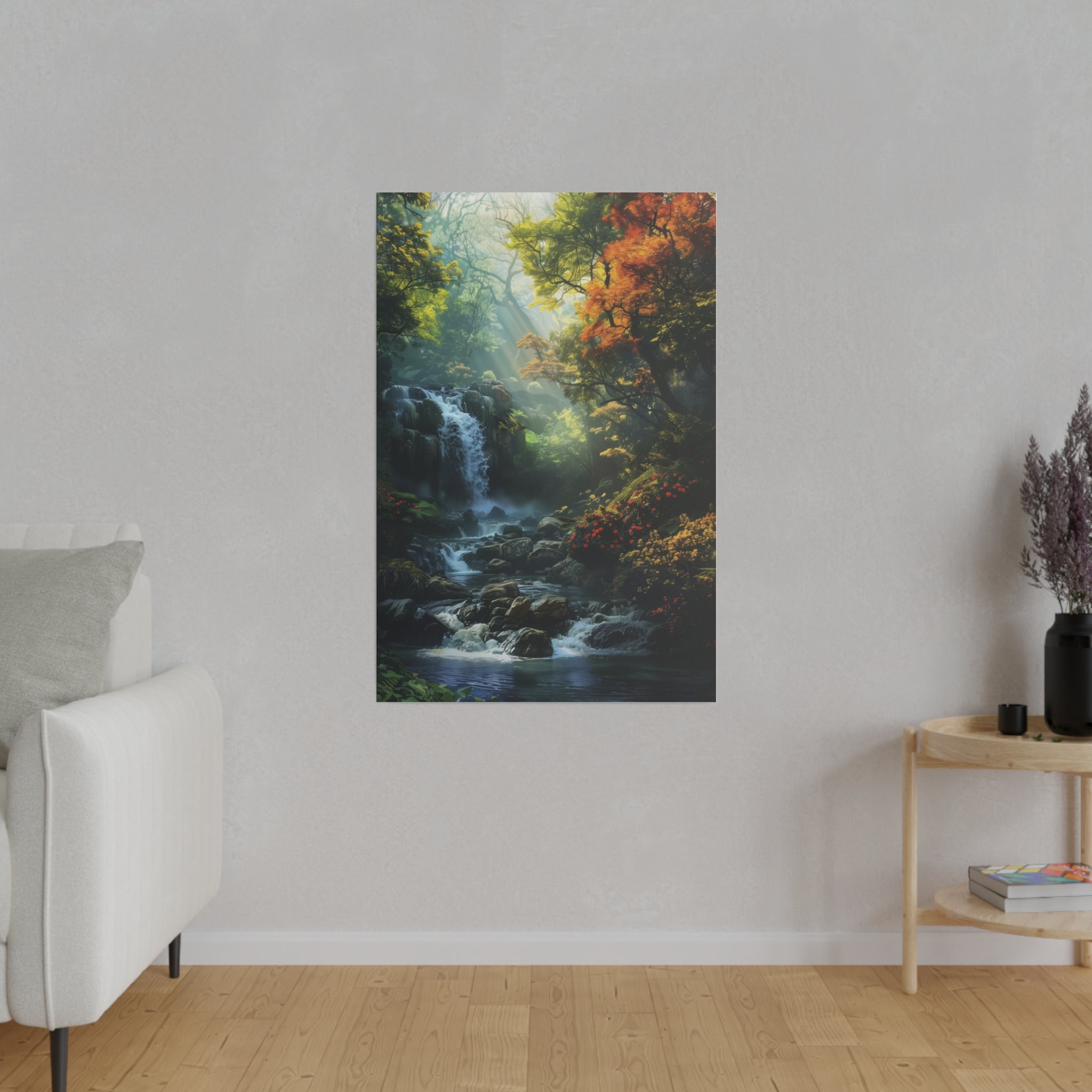 Tranquil Winters - Nature Wall Art - Vertical Canvas - WA329