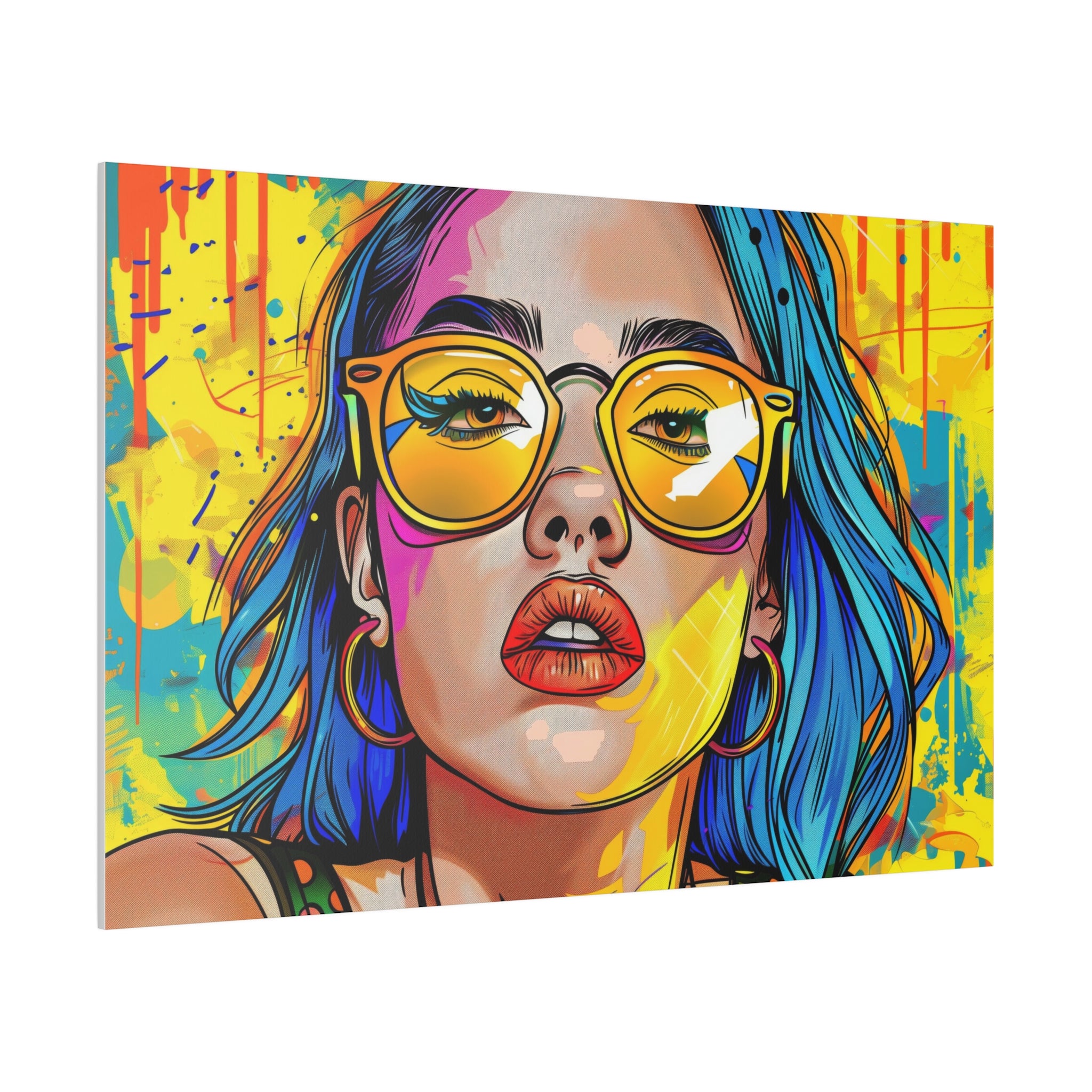 Pop Wall Art - Horizontal Canvas - WA187