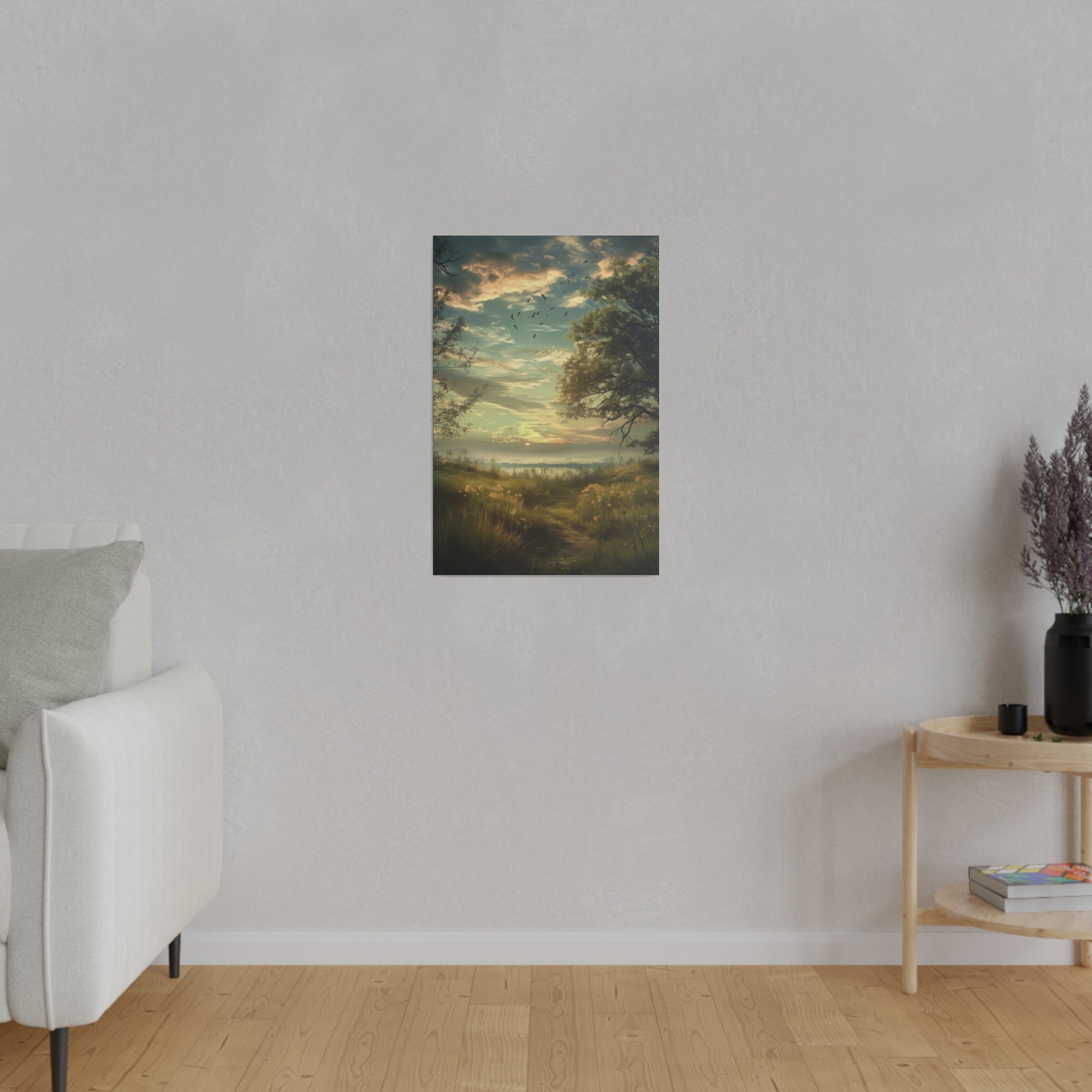 A Blissful View - Nature Wall Art - Vertical Canvas - WA325