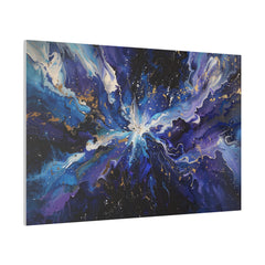 Cosmic Burst - Abstract Wall Art - Horizontal Canvas - WA223