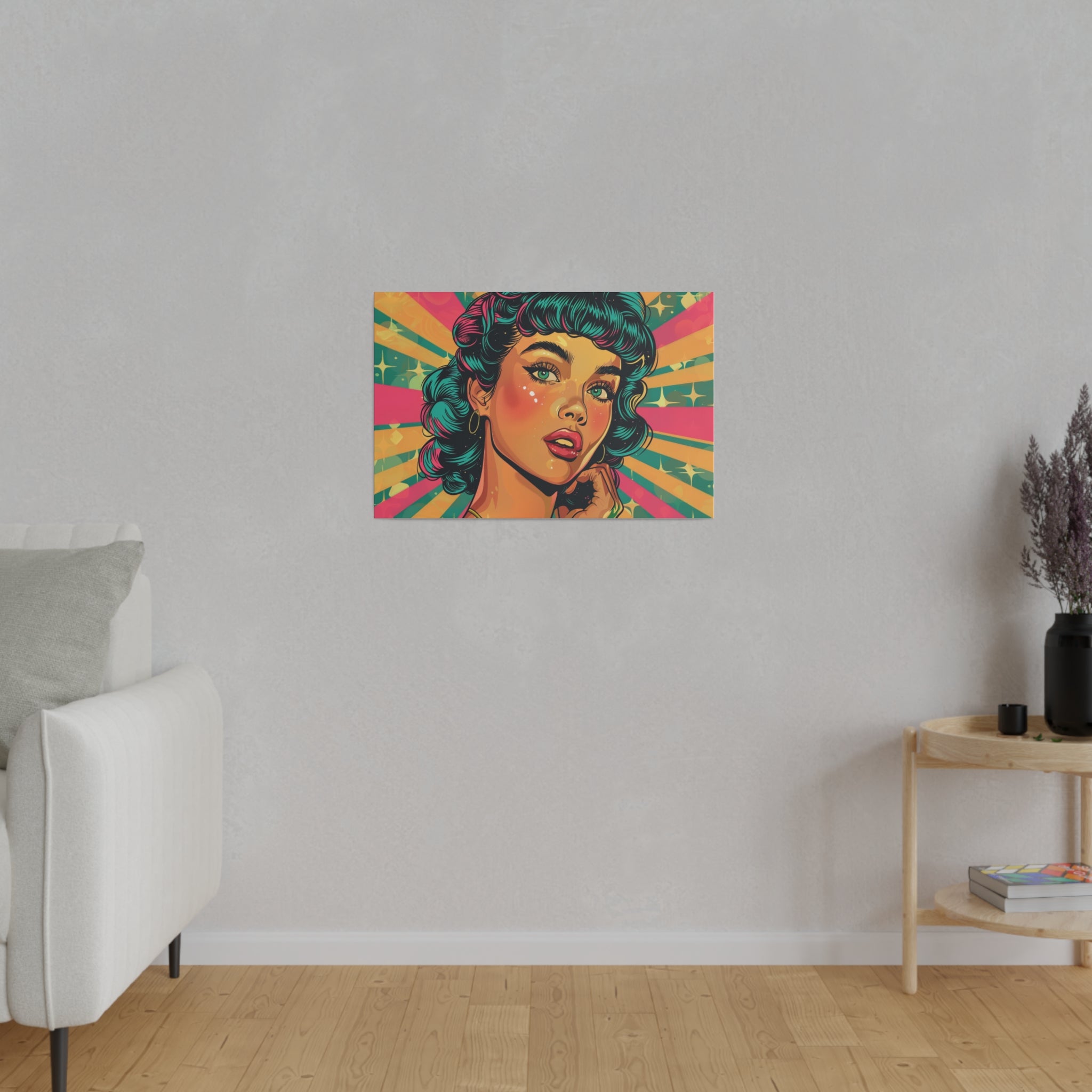 Pop Wall Art - Horizontal Canvas - WA186