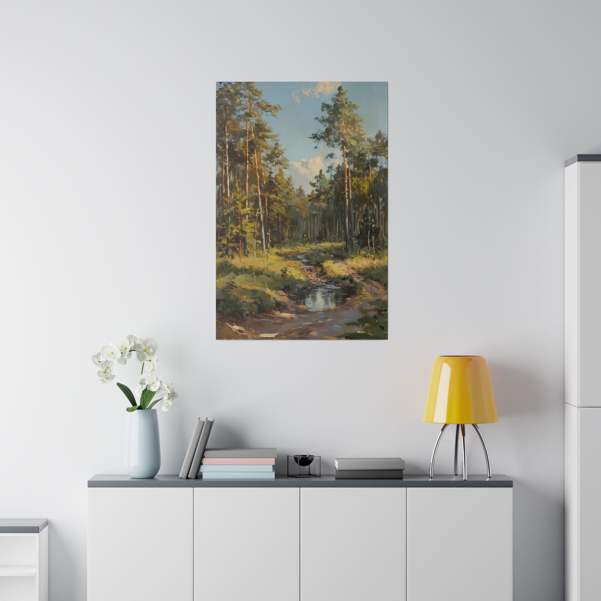 Beautiful Forest - Nature Wall Art - Vertical Canvas - WA89