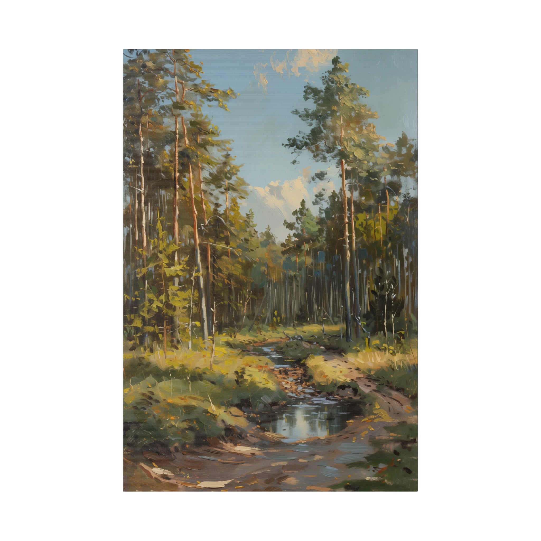 Beautiful Forest - Nature Wall Art - Vertical Canvas - WA89