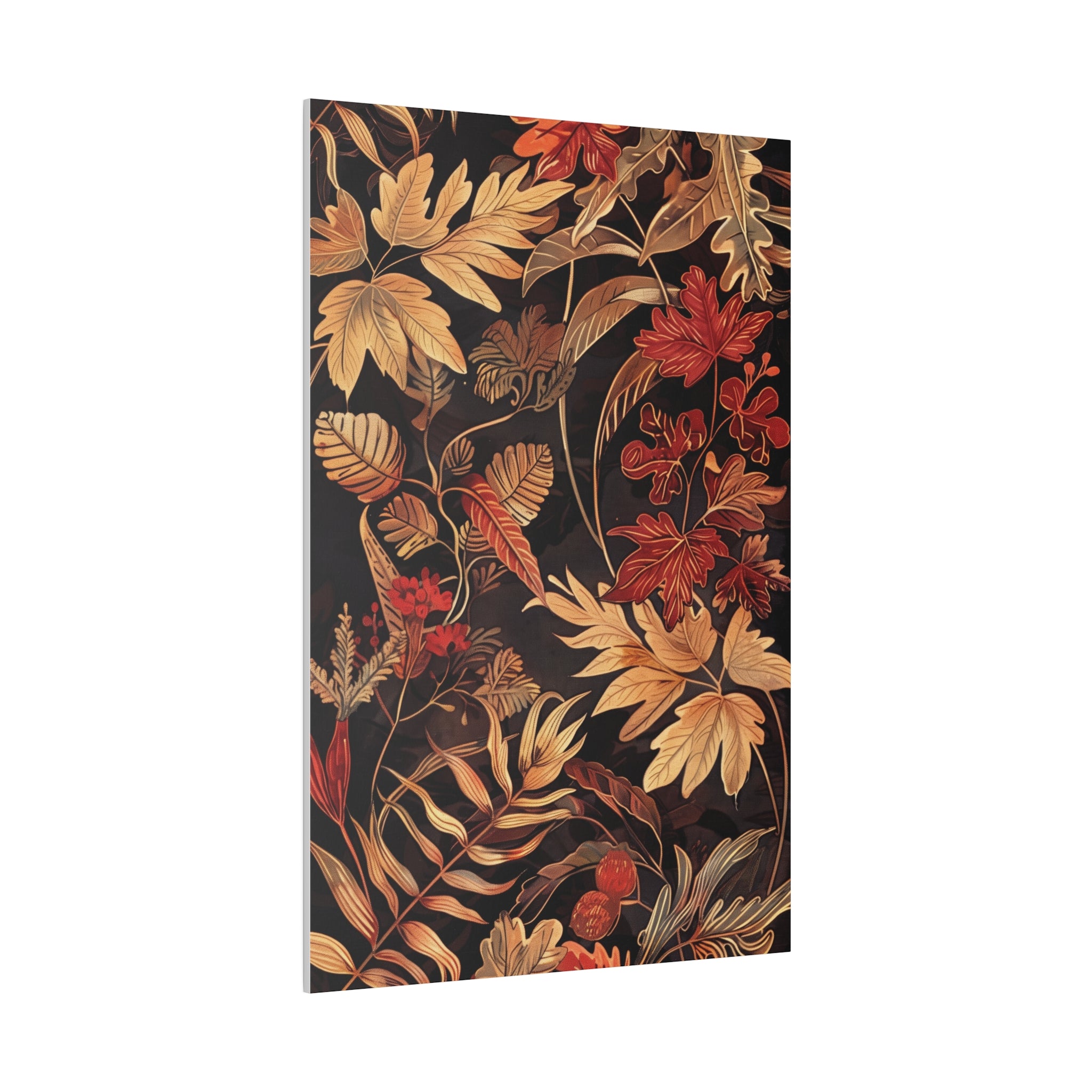 Flowers Wall Art - Botanical Wall Art - Vertical Canvas - WA48