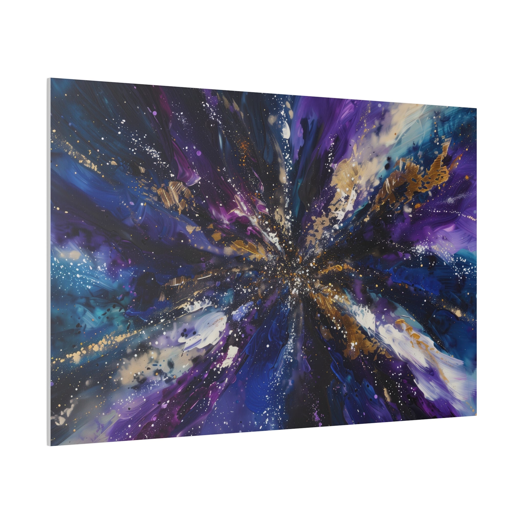 Stellar Explosion - Abstract Wall Art - Horizontal Canvas - WA224