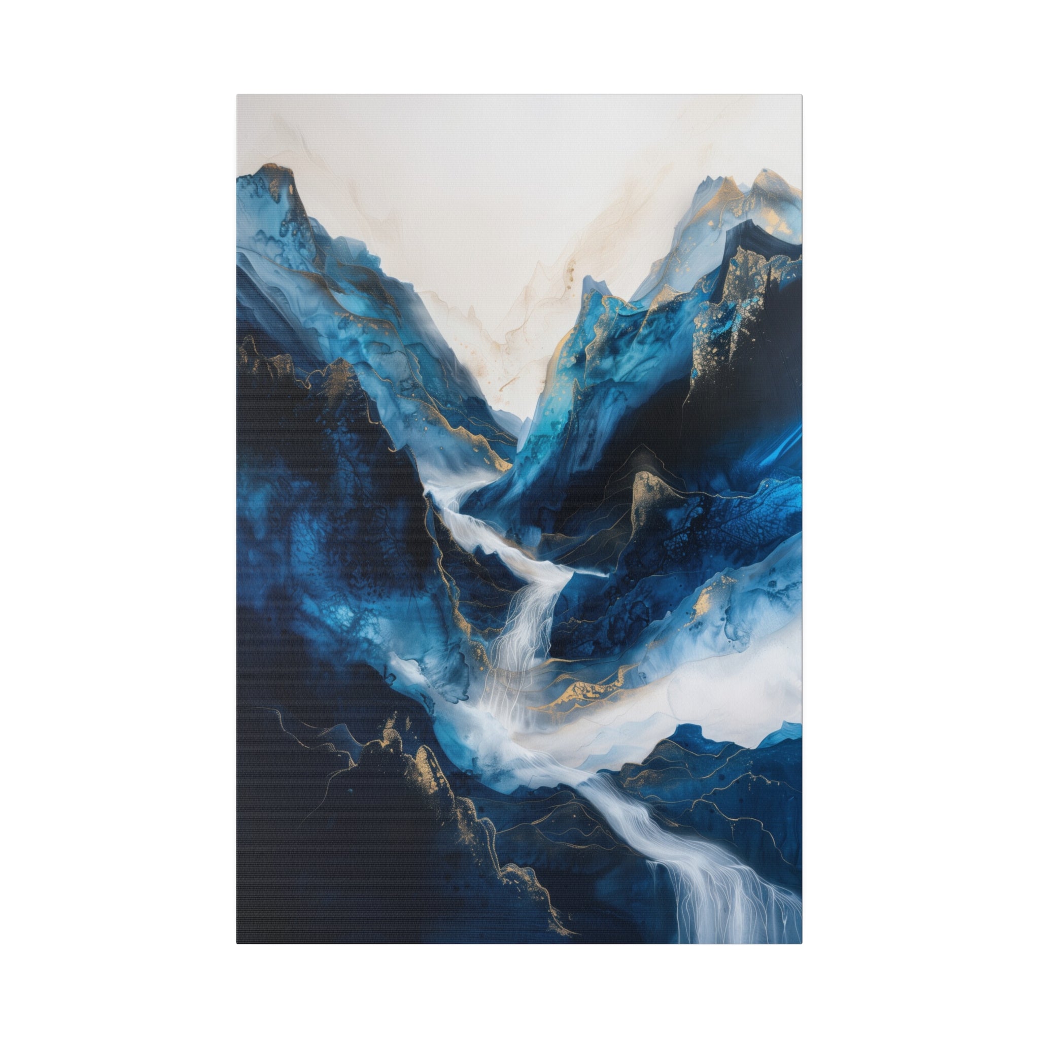 Ethereal Flow - Abstract Wall Art - Vertical Canvas - WA226