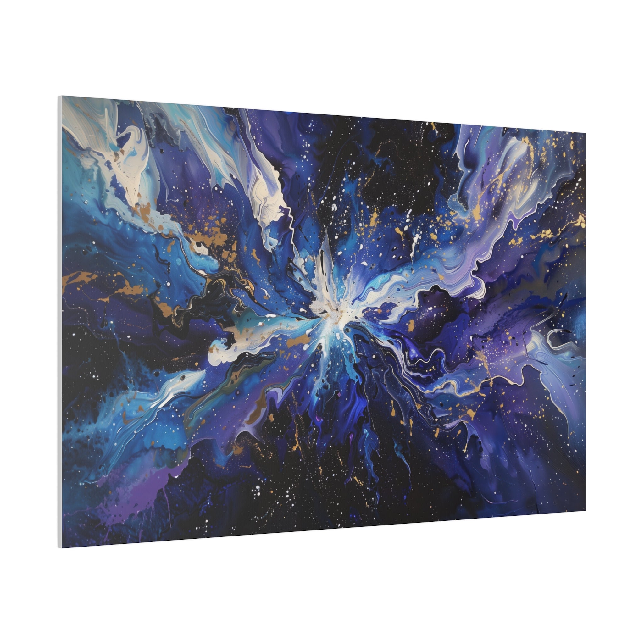 Cosmic Burst - Abstract Wall Art - Horizontal Canvas - WA223