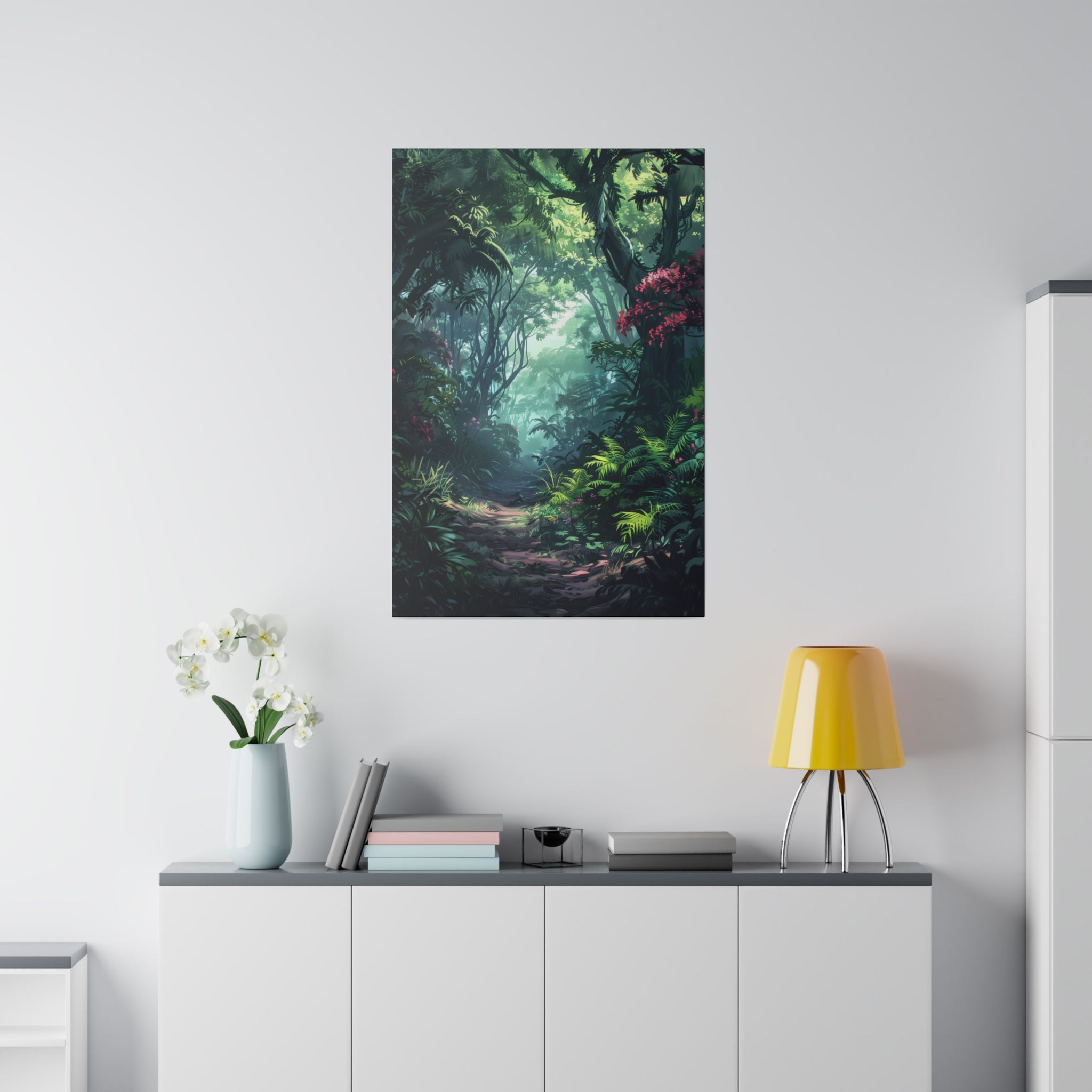 Beautiful Forest - Nature Wall Art - Vertical Canvas - WA86