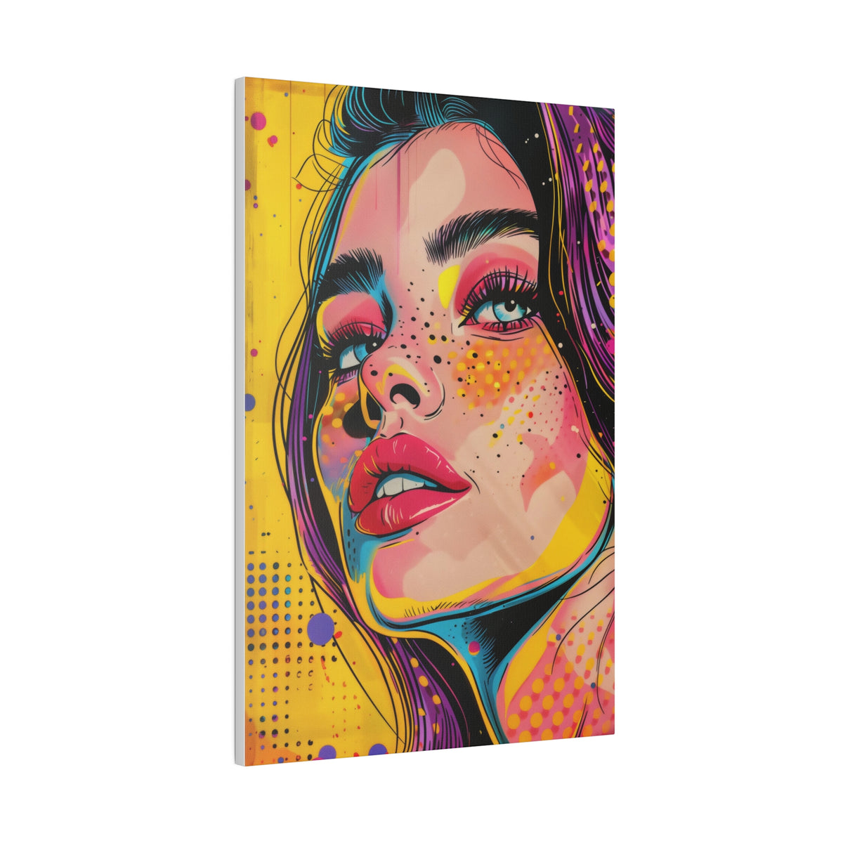 Pop Wall Art - Vertical Canvas - WA113