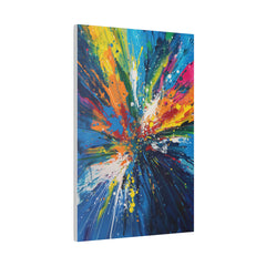 Ephemeral Explosion - Abstract Wall Art - Vertical Canvas - WA232