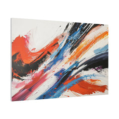 Color Symphony - Abstract Wall Art - Horizontal Canvas - WA207