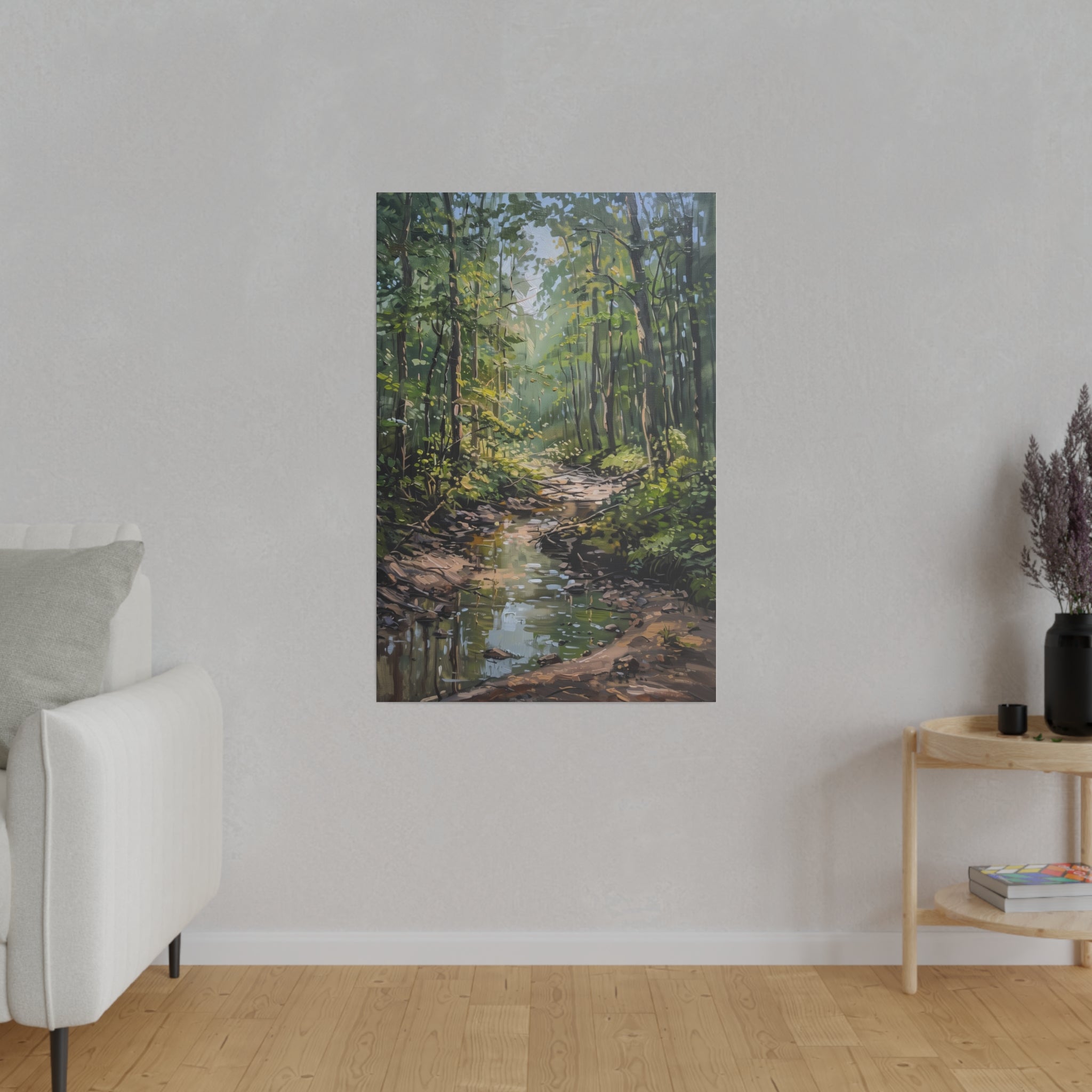 Beautiful Forest - Nature Wall Art - Vertical Canvas - WA88