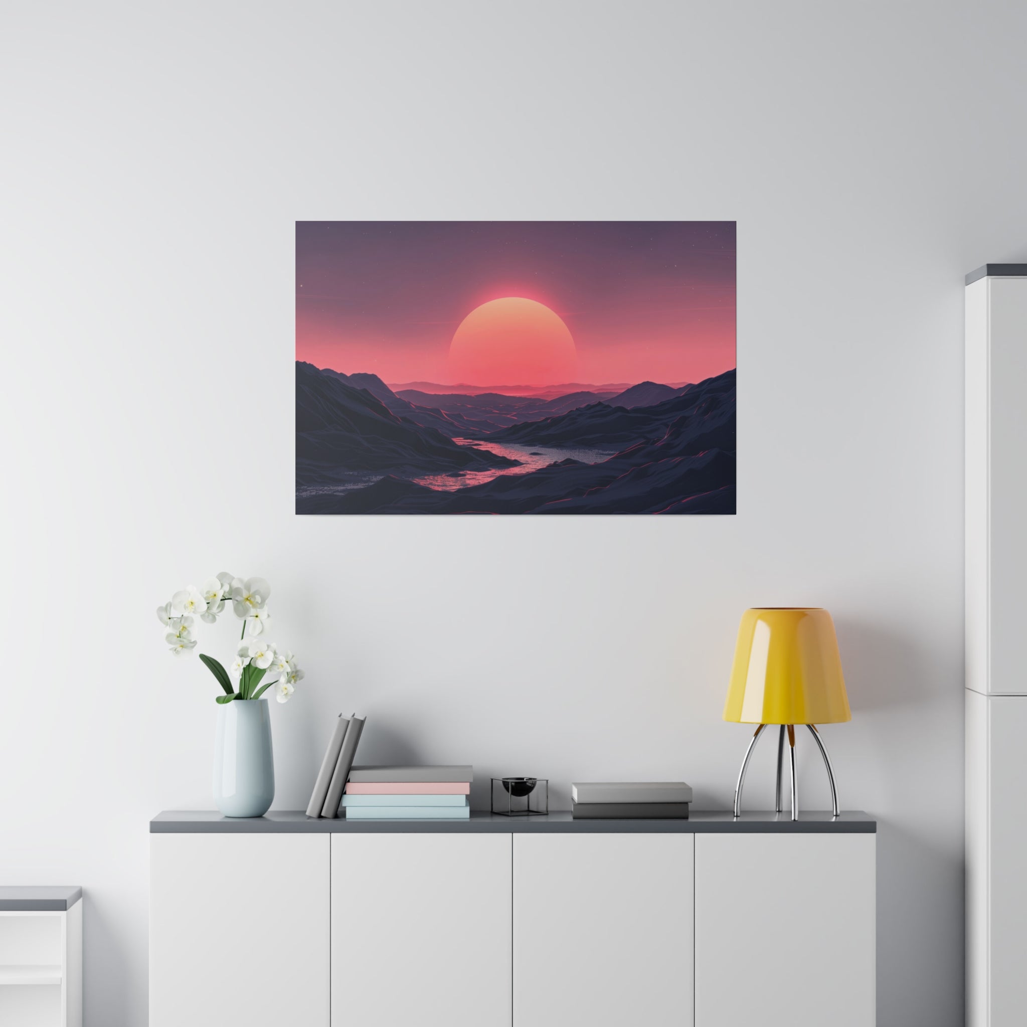 Abstract Wall Art - Horizontal Canvas - WA149