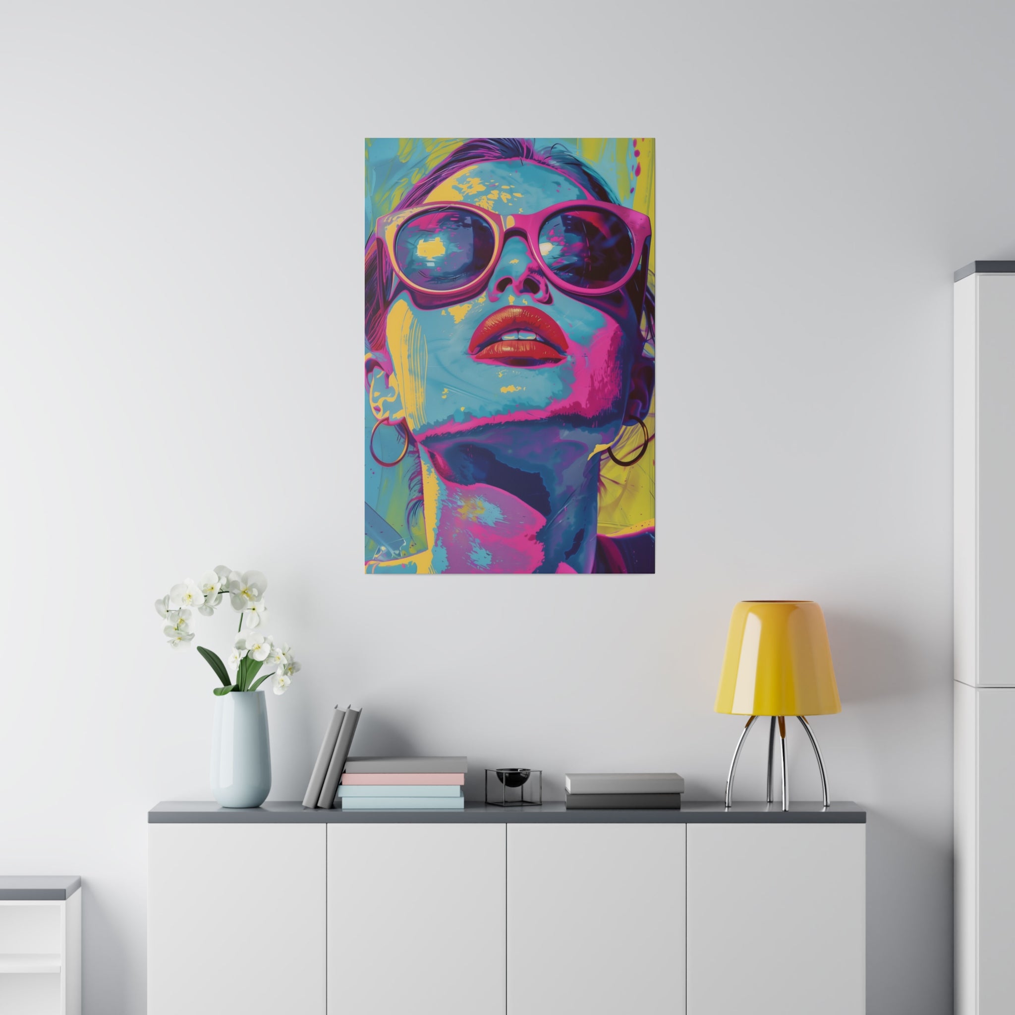 Pop Wall Art - Vertical Canvas - WA107