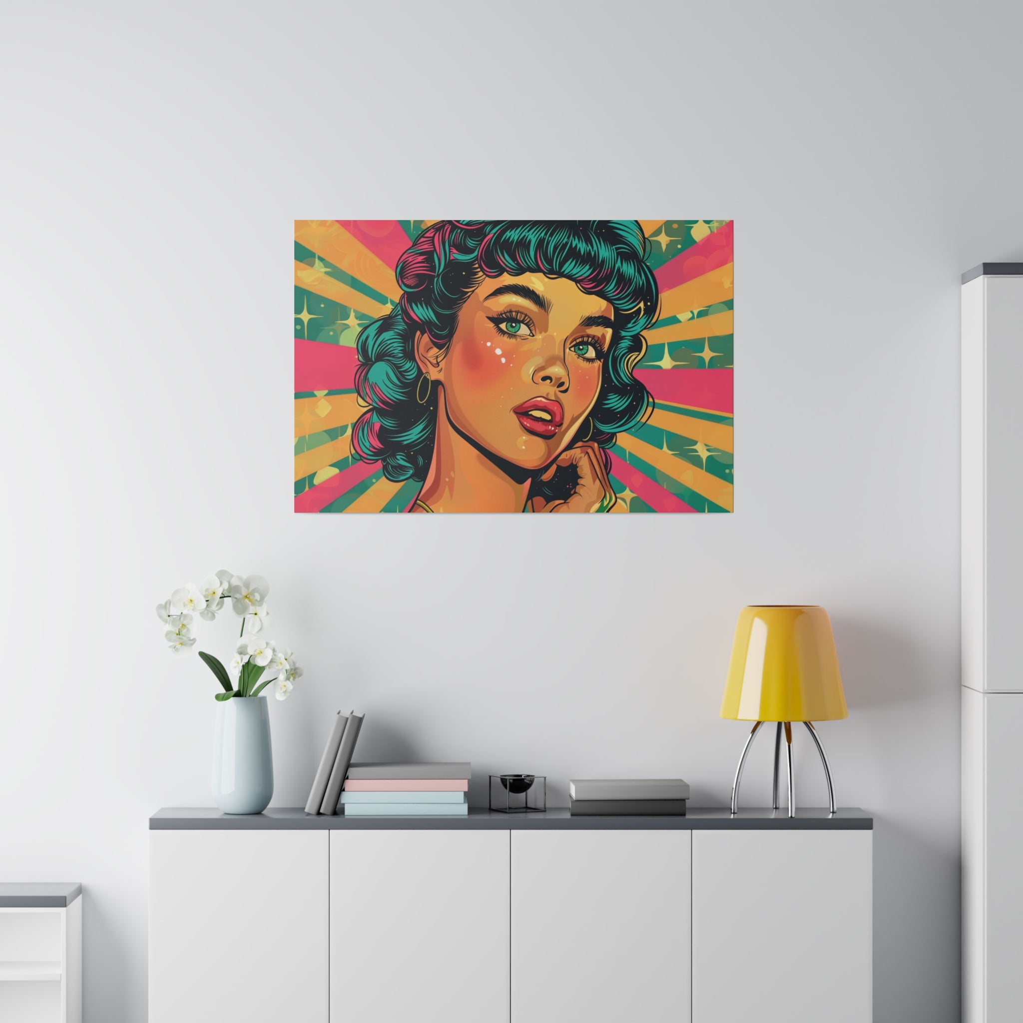 Pop Wall Art - Horizontal Canvas - WA186