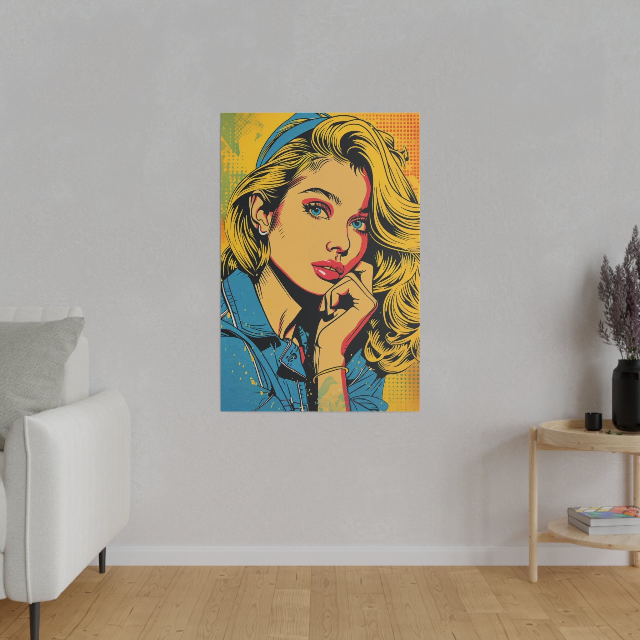 Pop Wall Art - Vertical Canvas - WA115