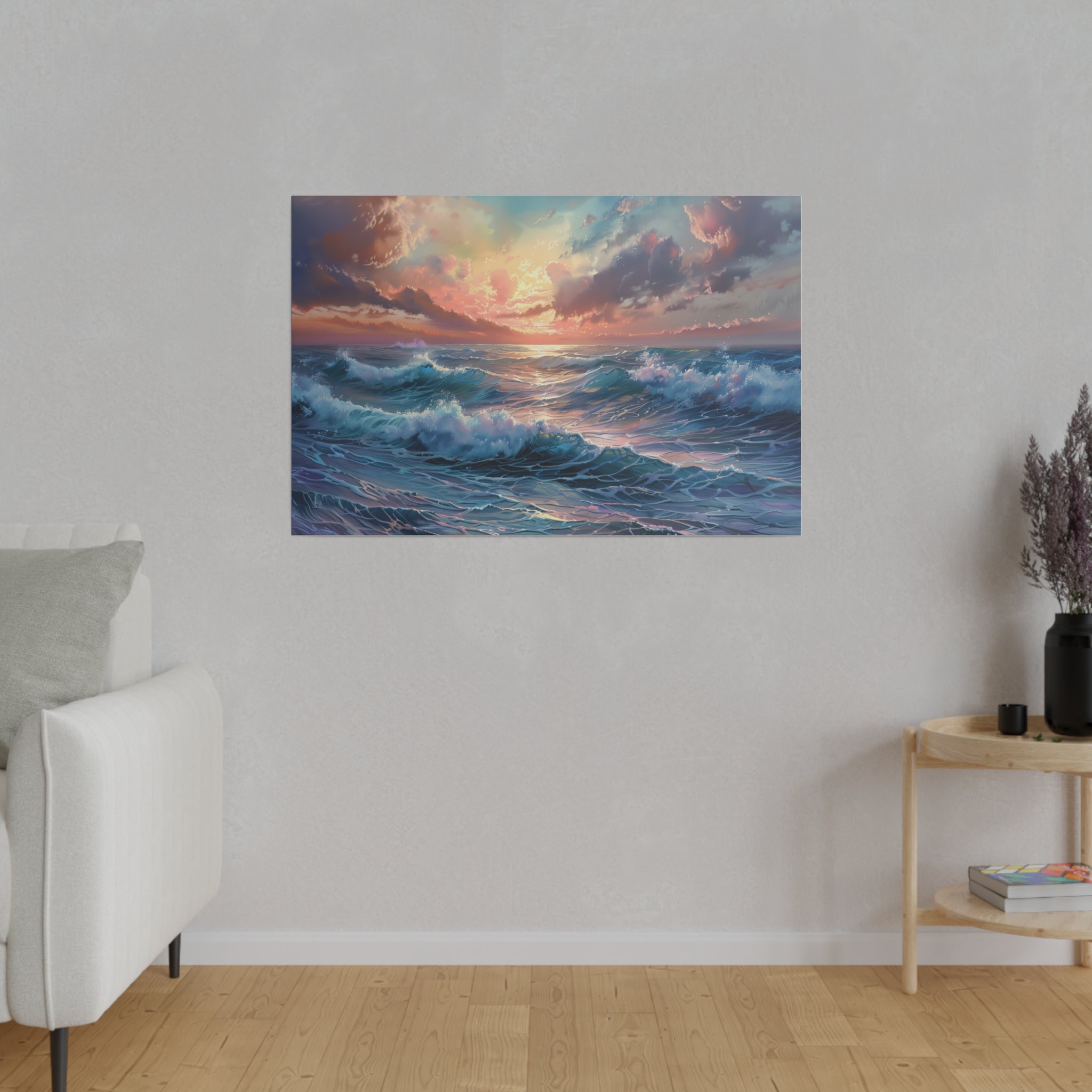 Ocean Wall Art - Horizontal Canvas - WA177