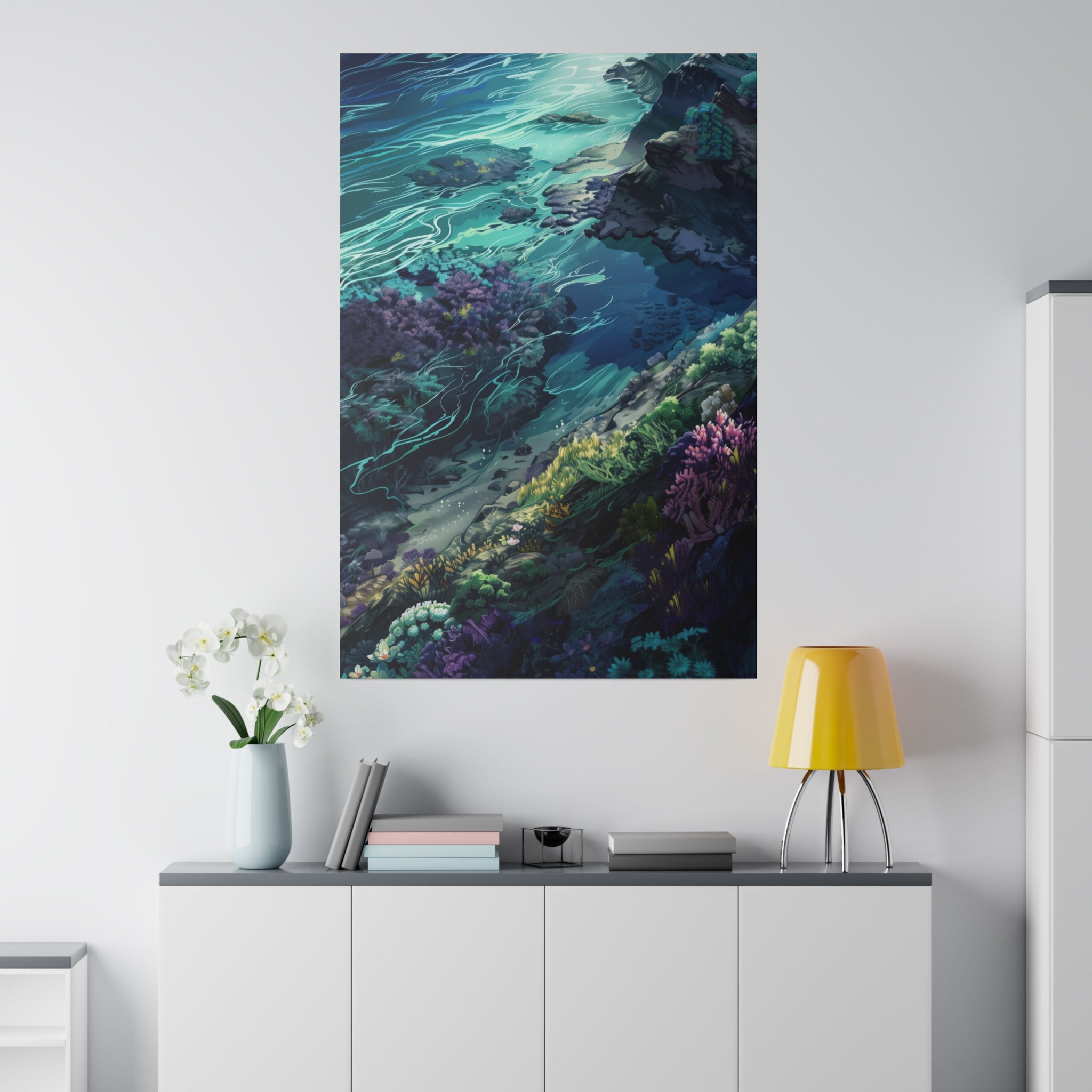 Fantasy Wall Art - Vertical Canvas - WA31