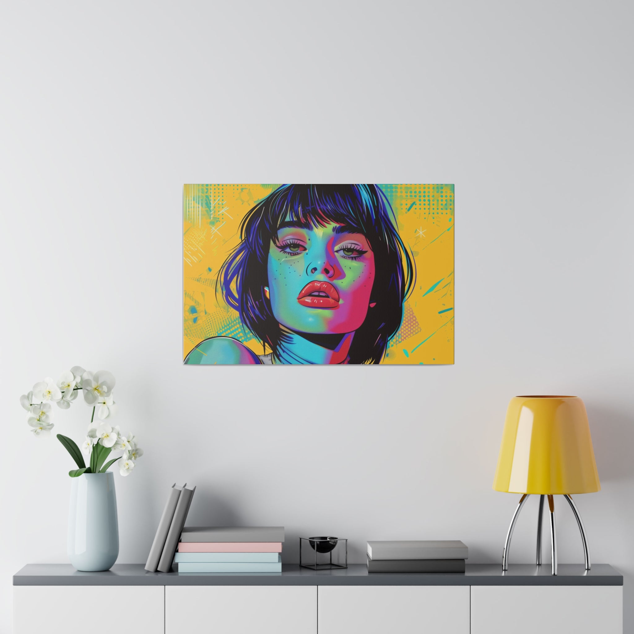 Pop Wall Art - Horizontal Canvas - WA189