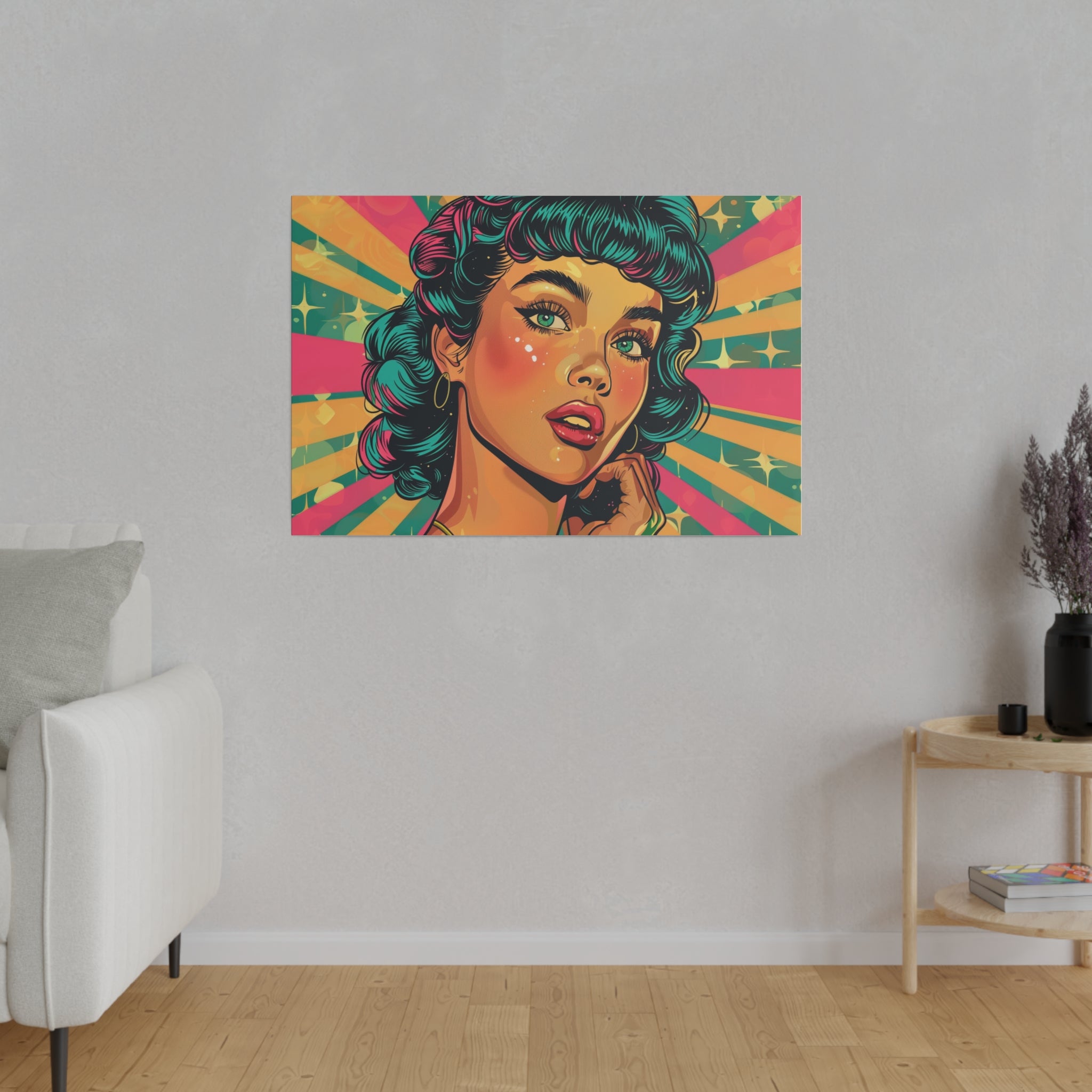 Pop Wall Art - Horizontal Canvas - WA186