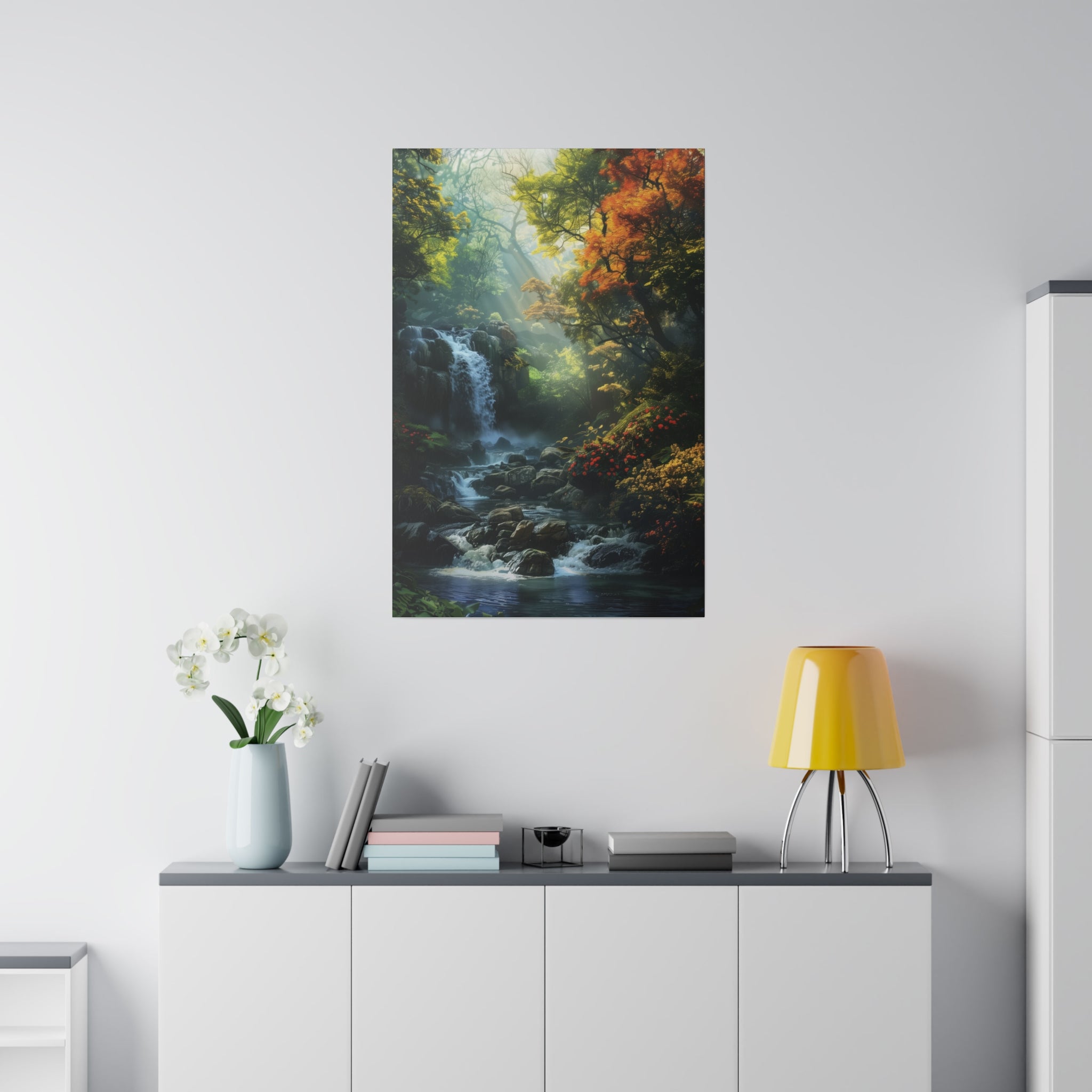 Tranquil Winters - Nature Wall Art - Vertical Canvas - WA329