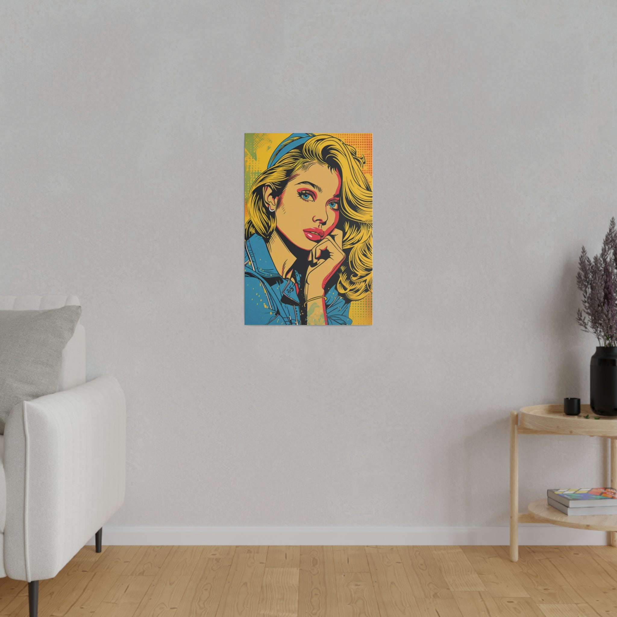 Pop Wall Art - Vertical Canvas - WA115