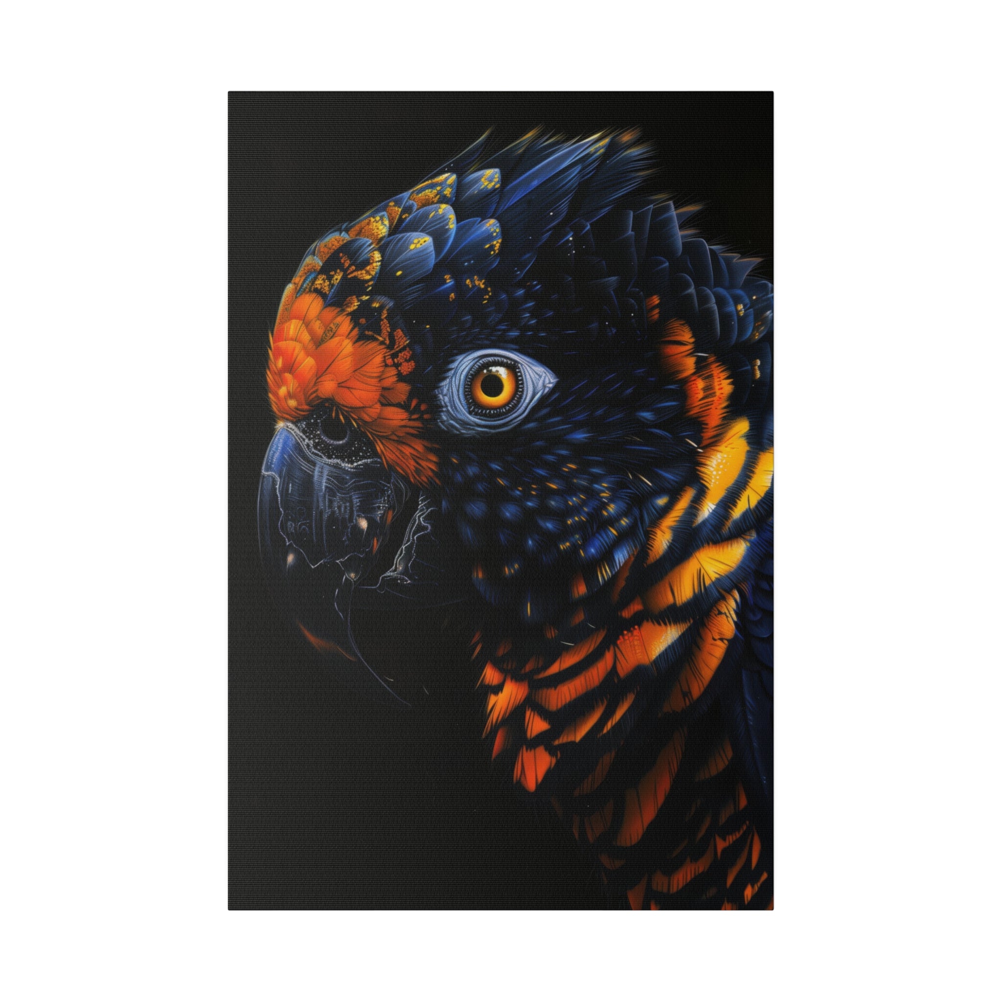 Majestic Parrot - Wildlife Wall Art - Vertical Canvas - WA290