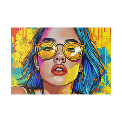 Pop Wall Art - Horizontal Canvas - WA187