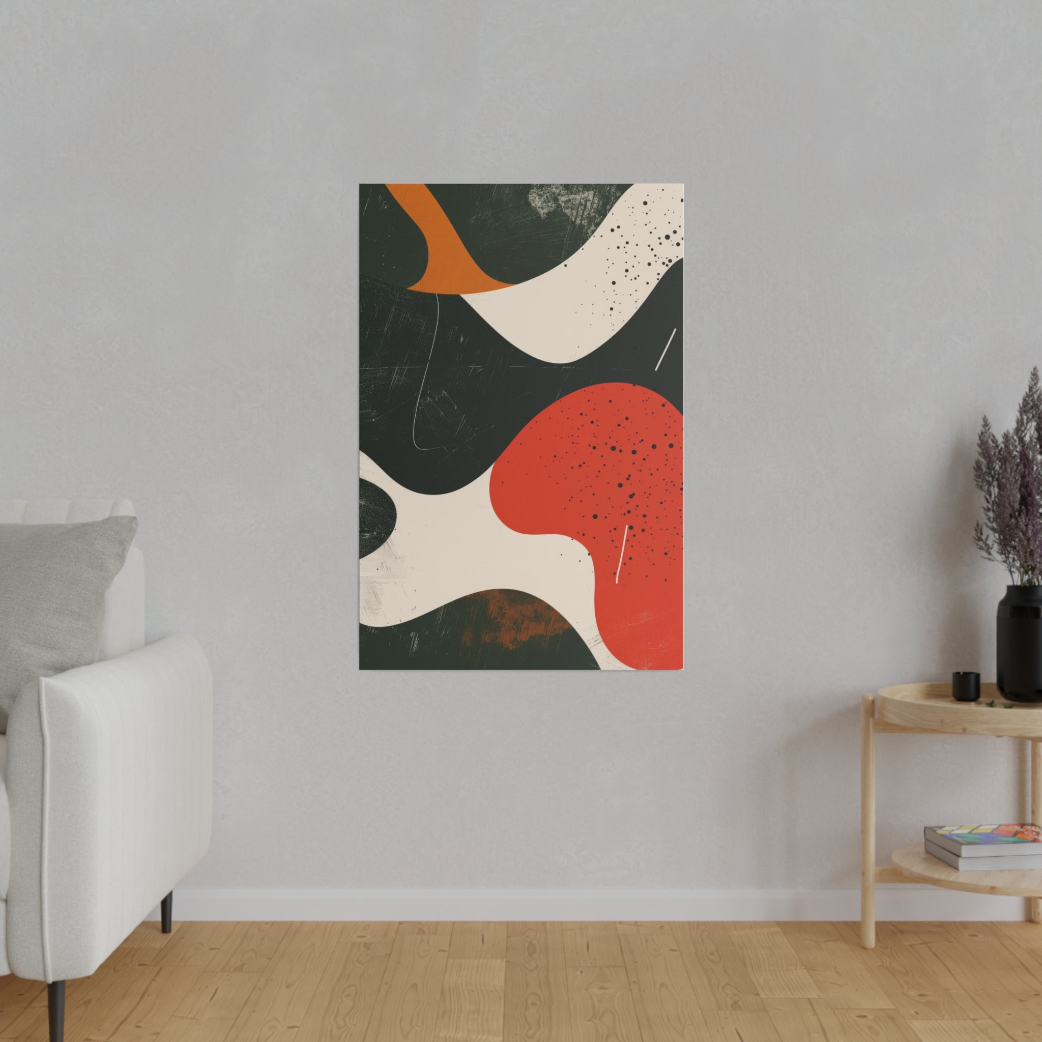 Abstract Wall Art - Vertical Canvas - WA16