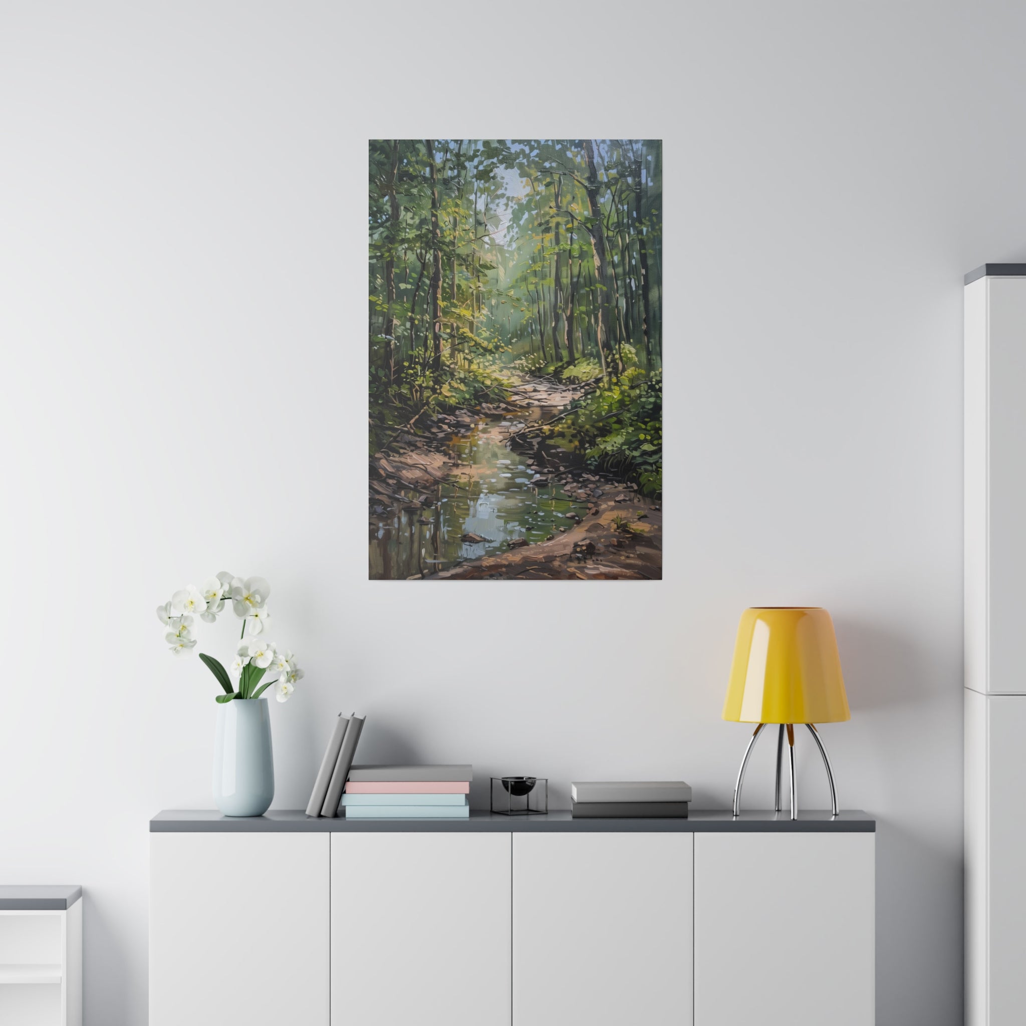 Beautiful Forest - Nature Wall Art - Vertical Canvas - WA88