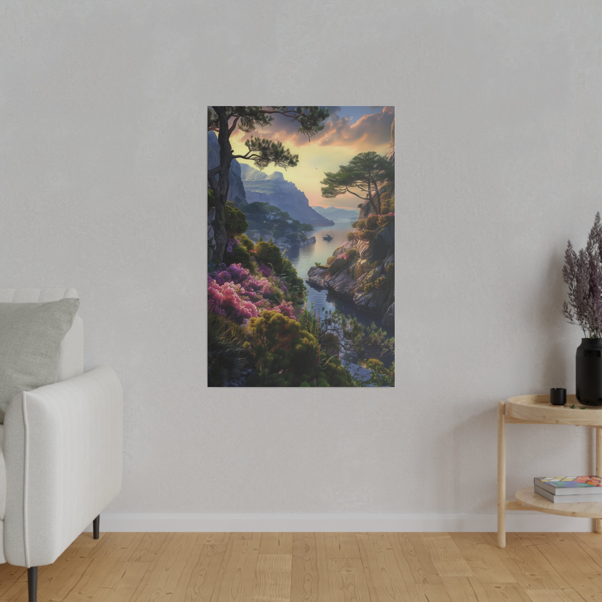 Path to the Peaks - Nature Wall Art - Vertical Canvas - WA322