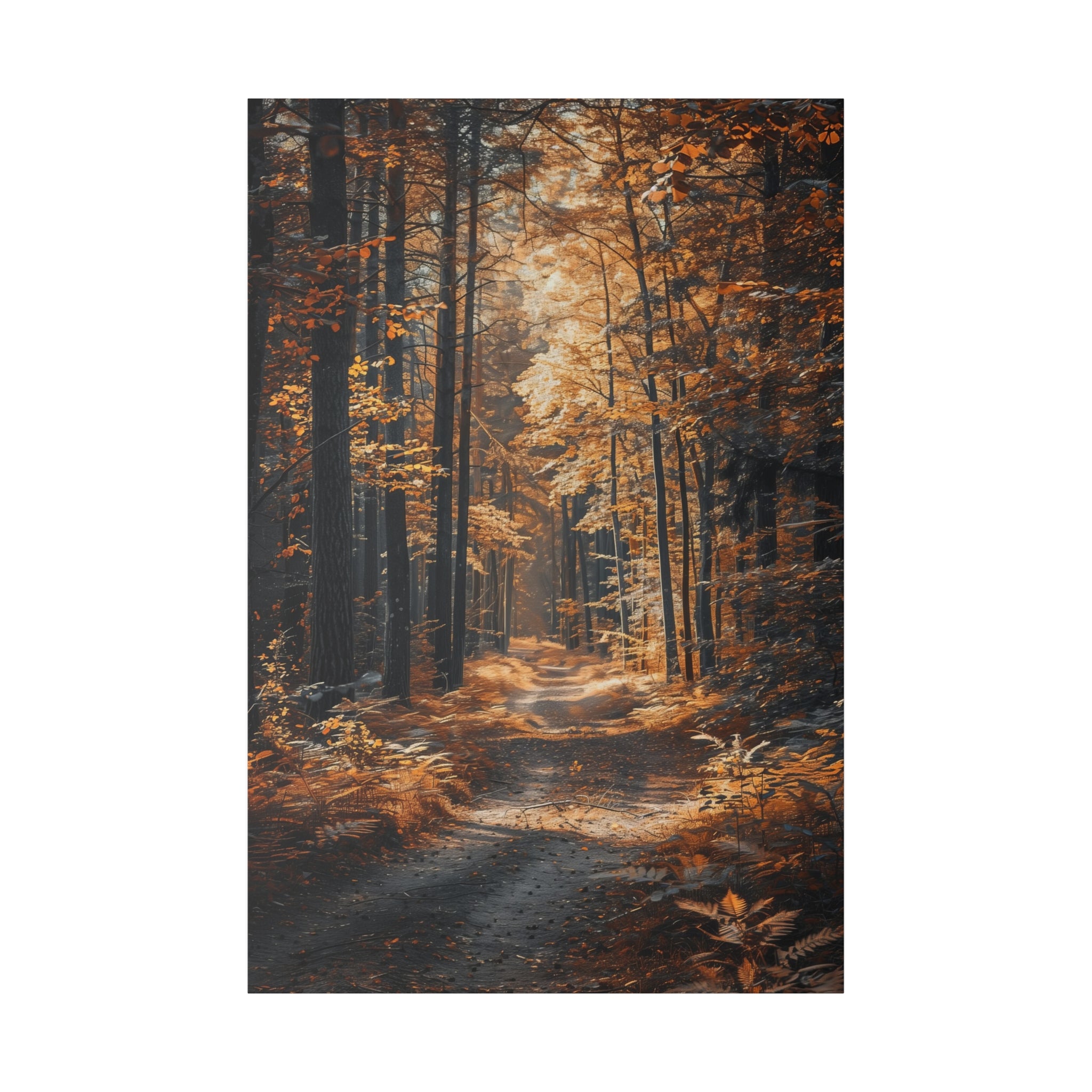 Beautiful Forest - Nature Wall Art - Vertical Canvas - WA82