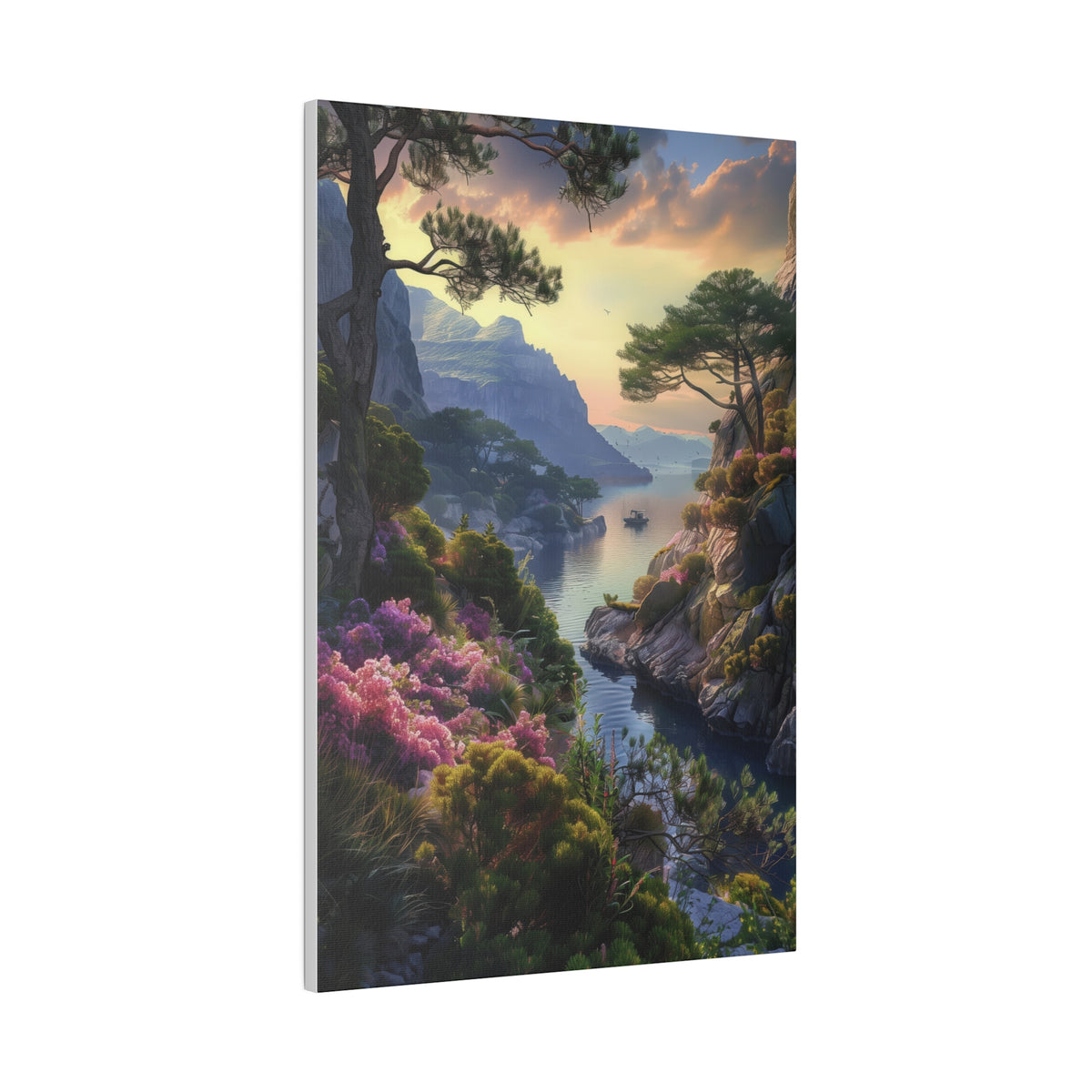 Path to the Peaks - Nature Wall Art - Vertical Canvas - WA322