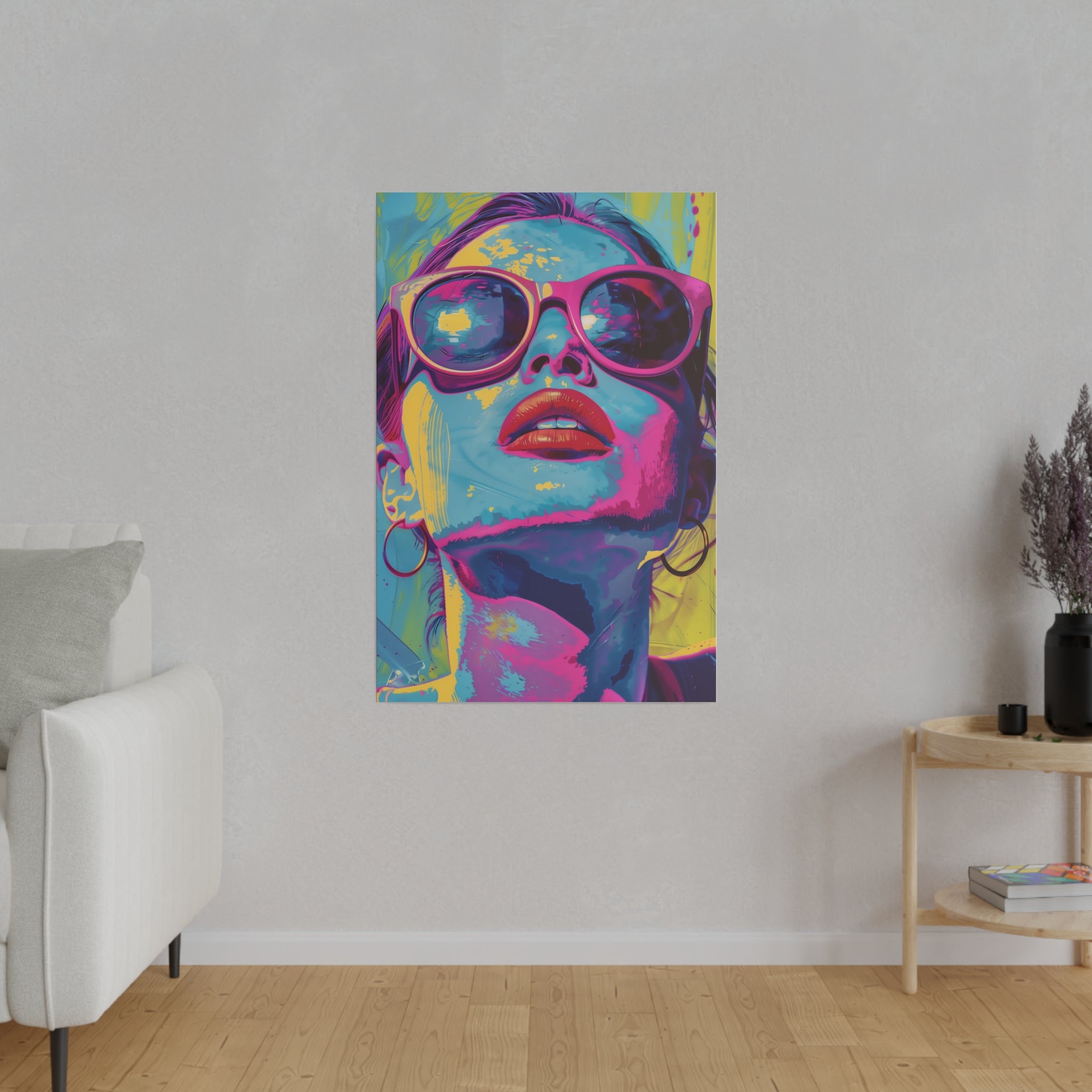 Pop Wall Art - Vertical Canvas - WA107