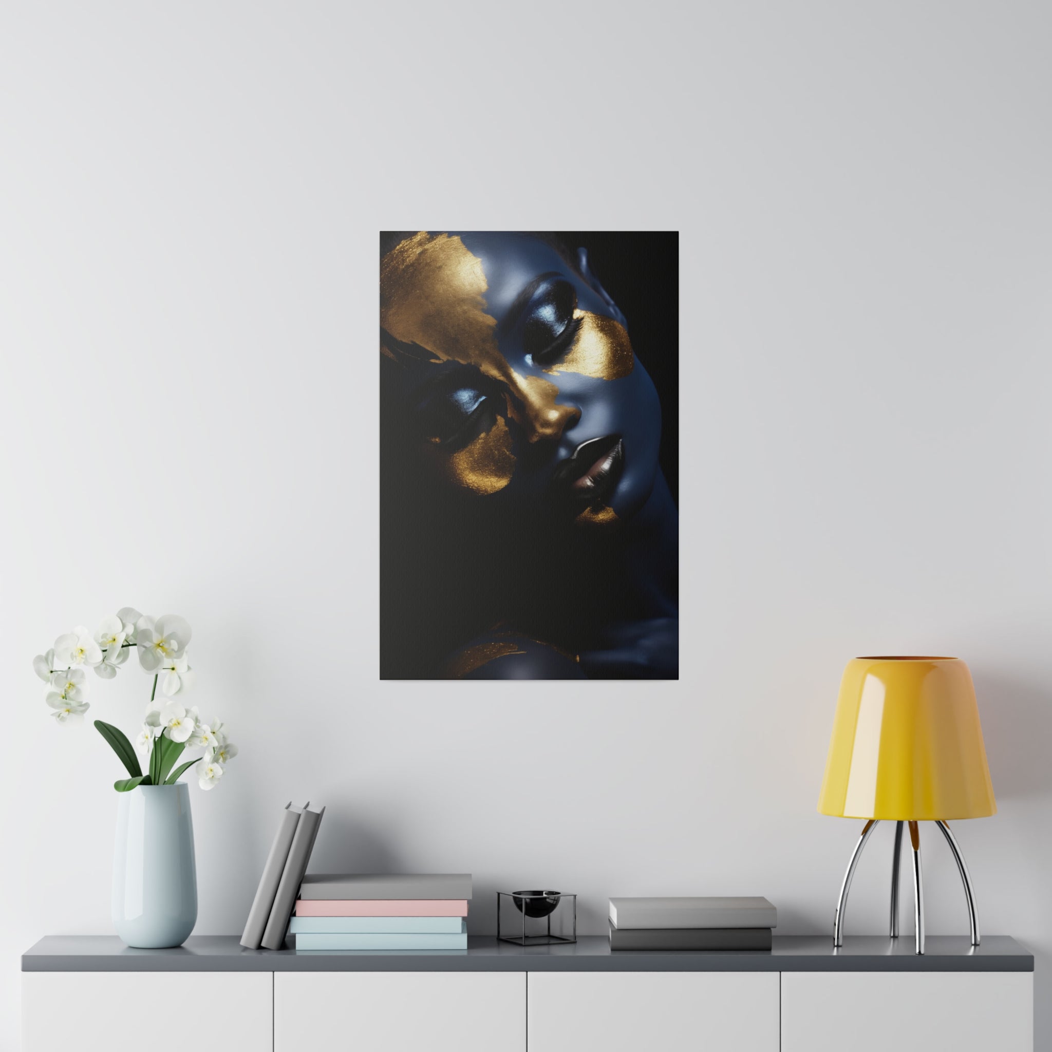 Woman in Gold - Luxury Themed Canvas - Vertical Canvas - WA66