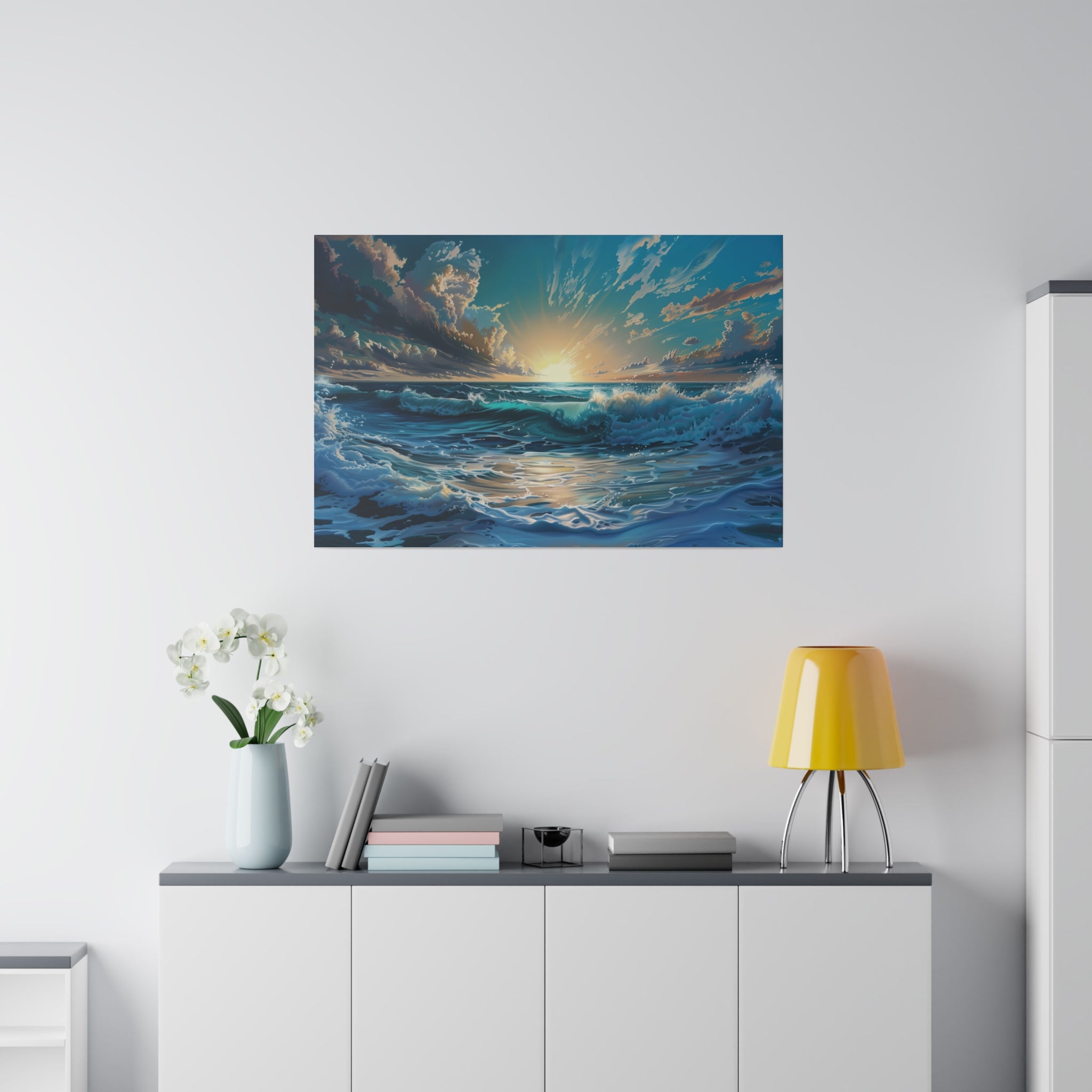 Ocean Wall Art - Horizontal Canvas - WA172