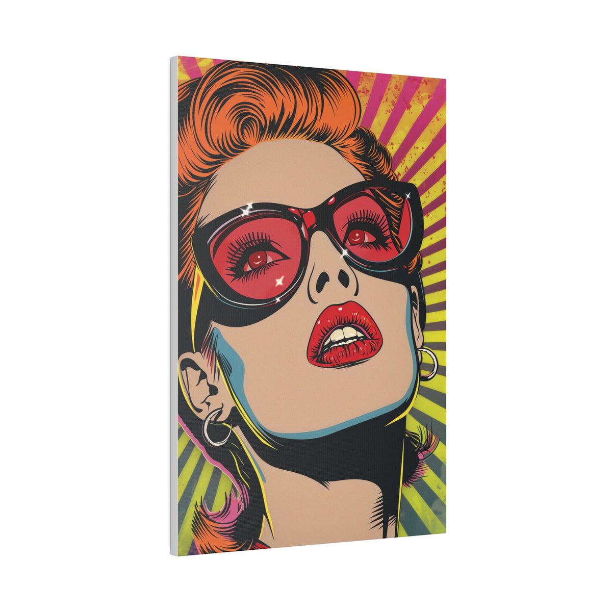 Pop Wall Art - Vertical Canvas - WA116